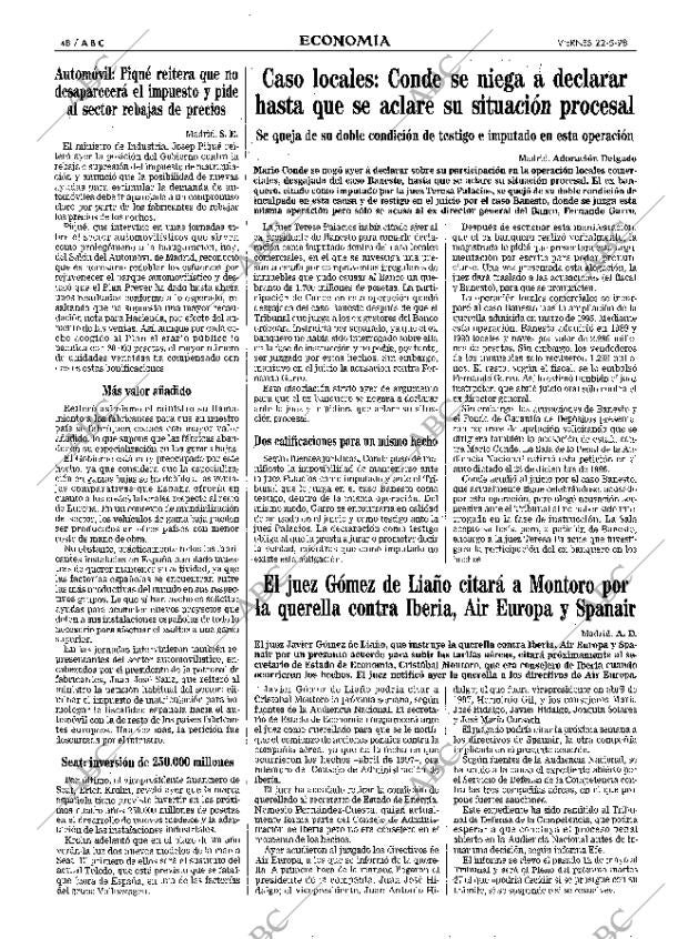 ABC MADRID 22-05-1998 página 48