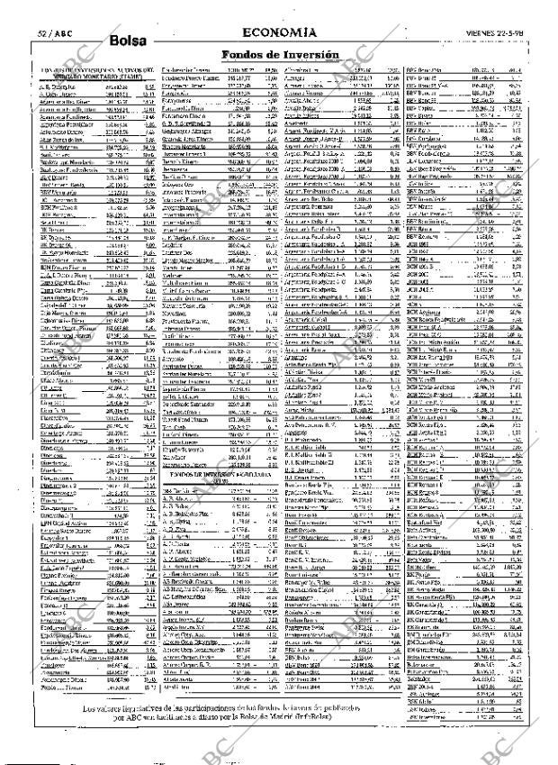 ABC MADRID 22-05-1998 página 52