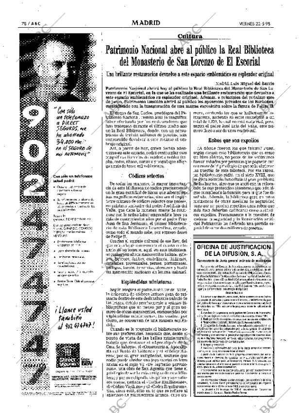 ABC MADRID 22-05-1998 página 78