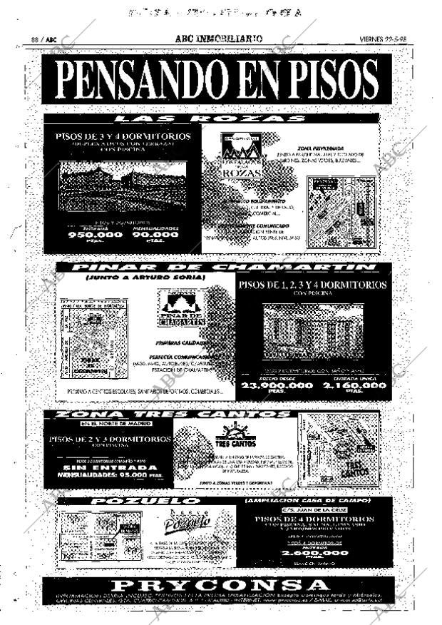 ABC MADRID 22-05-1998 página 88