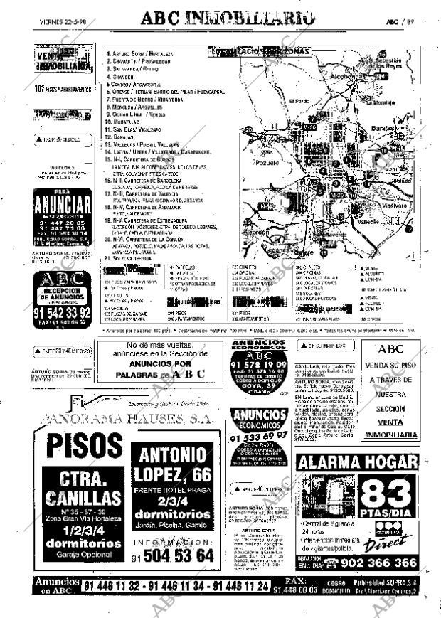 ABC MADRID 22-05-1998 página 89