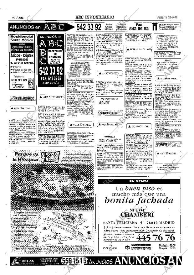 ABC MADRID 22-05-1998 página 90
