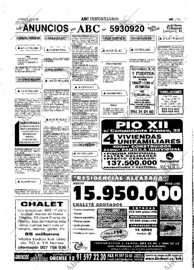 ABC MADRID 22-05-1998 página 95