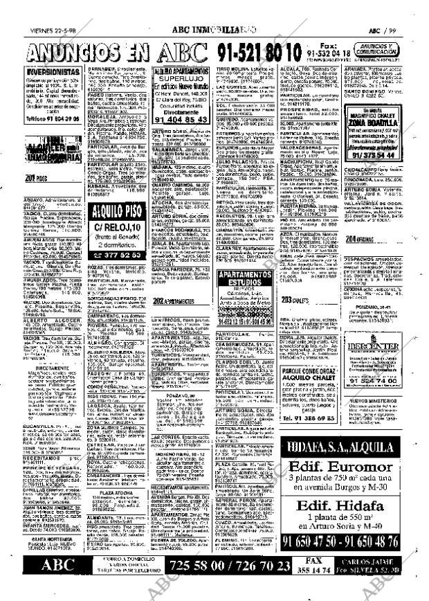 ABC MADRID 22-05-1998 página 99