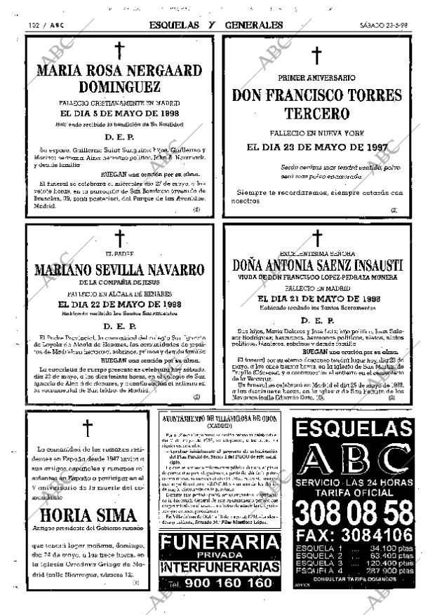 ABC MADRID 23-05-1998 página 102