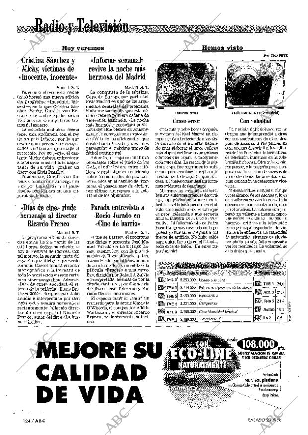 ABC MADRID 23-05-1998 página 124