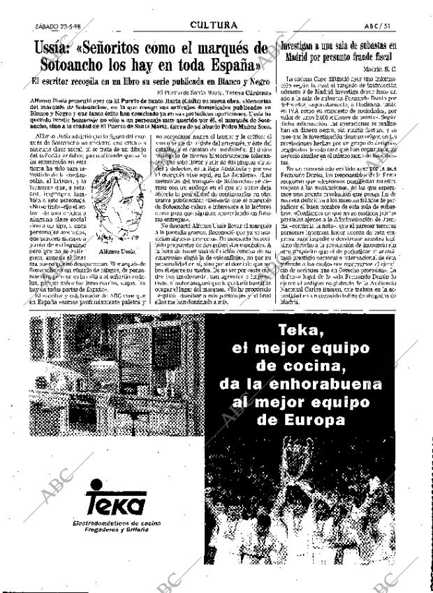 ABC MADRID 23-05-1998 página 51
