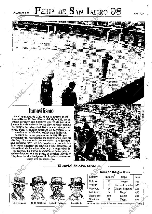 ABC MADRID 23-05-1998 página 77