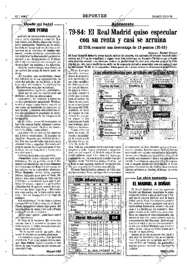 ABC MADRID 23-05-1998 página 82