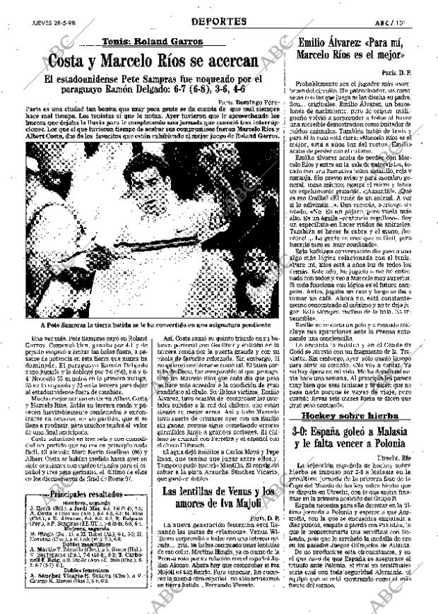 ABC SEVILLA 28-05-1998 página 101