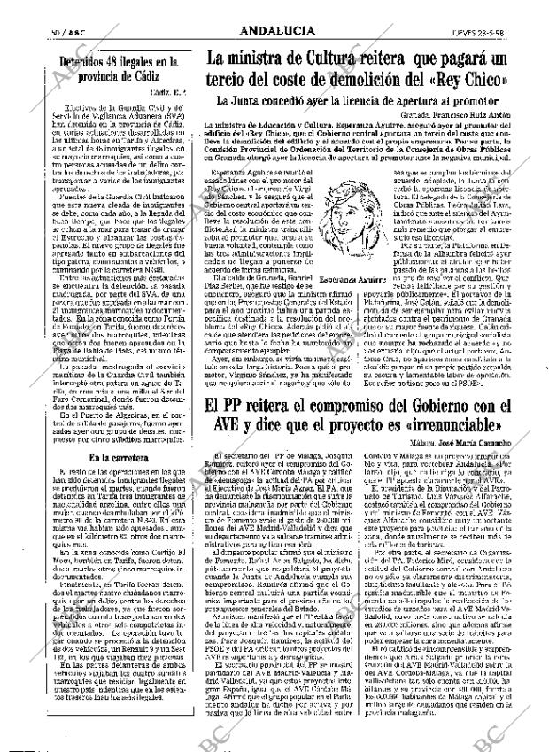 ABC SEVILLA 28-05-1998 página 50