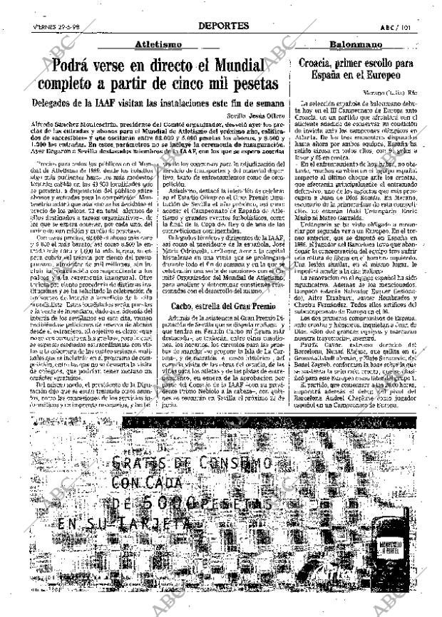 ABC SEVILLA 29-05-1998 página 101