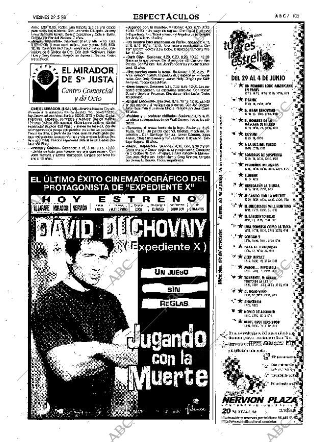 ABC SEVILLA 29-05-1998 página 105