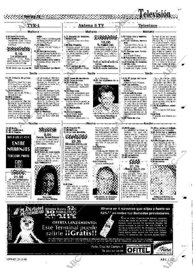 ABC SEVILLA 29-05-1998 página 127