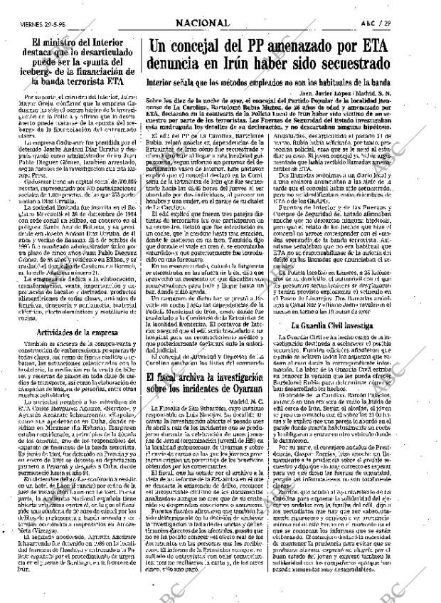 ABC SEVILLA 29-05-1998 página 29