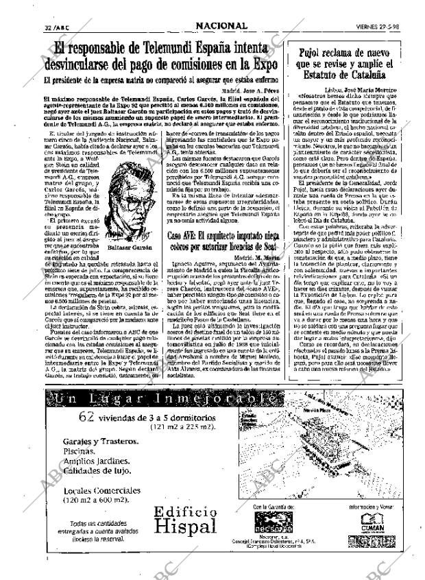 ABC SEVILLA 29-05-1998 página 32