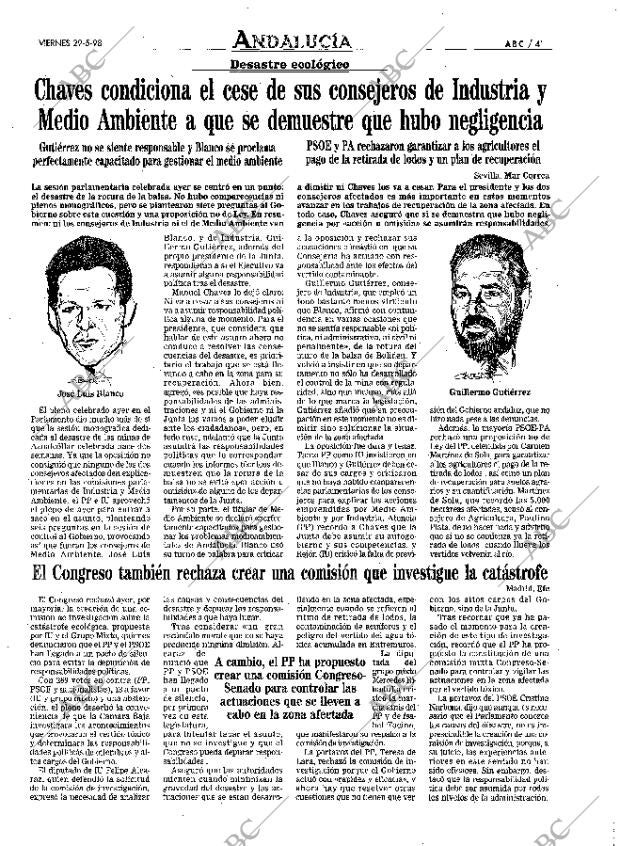 ABC SEVILLA 29-05-1998 página 41