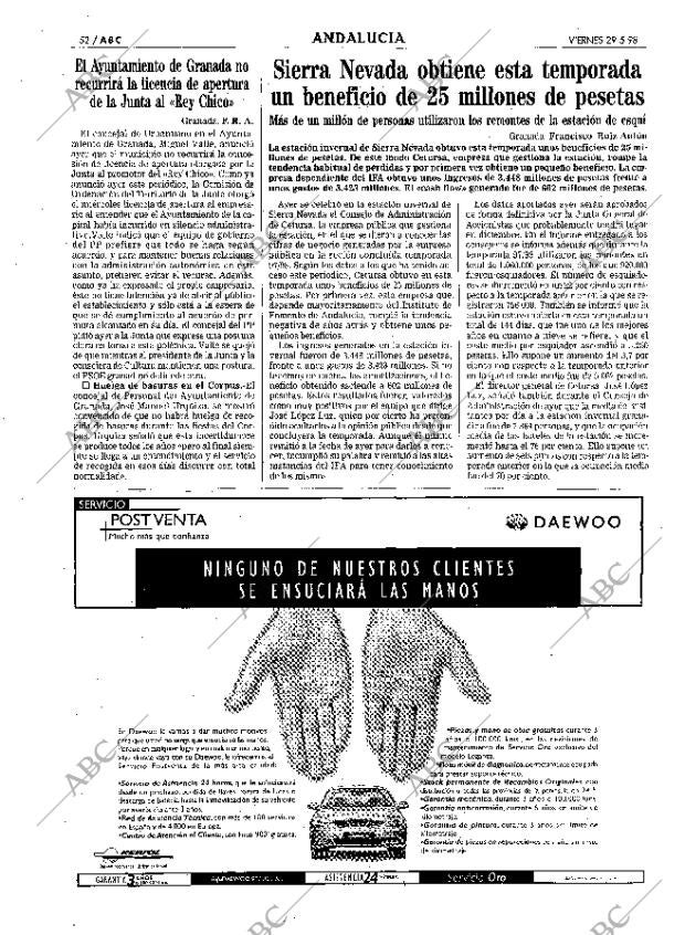 ABC SEVILLA 29-05-1998 página 52