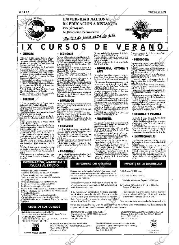 ABC SEVILLA 29-05-1998 página 54