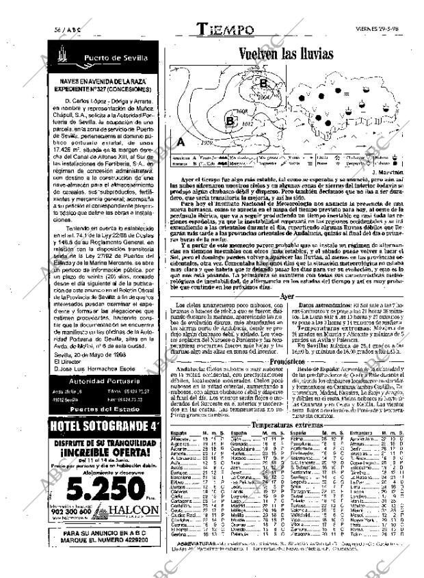 ABC SEVILLA 29-05-1998 página 56