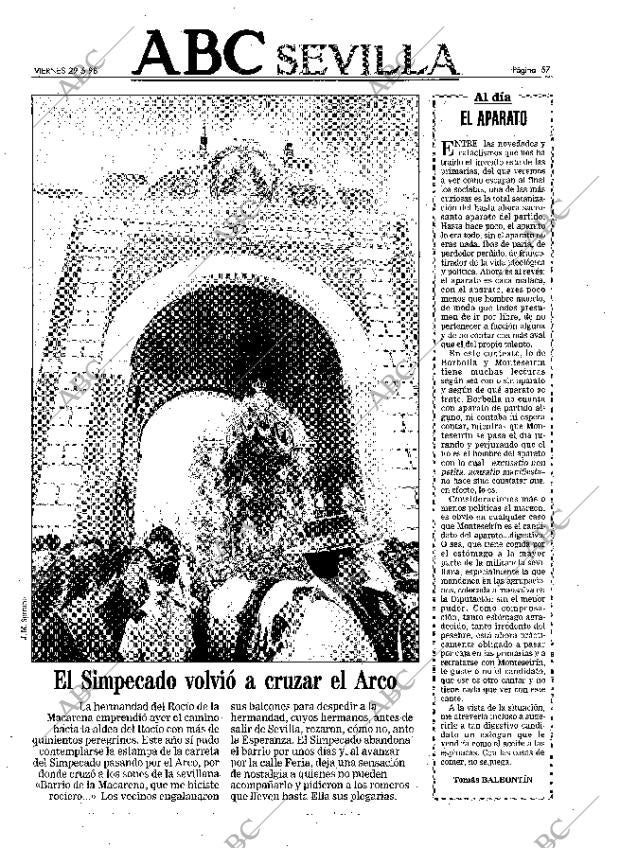 ABC SEVILLA 29-05-1998 página 57