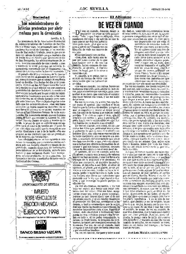 ABC SEVILLA 29-05-1998 página 60