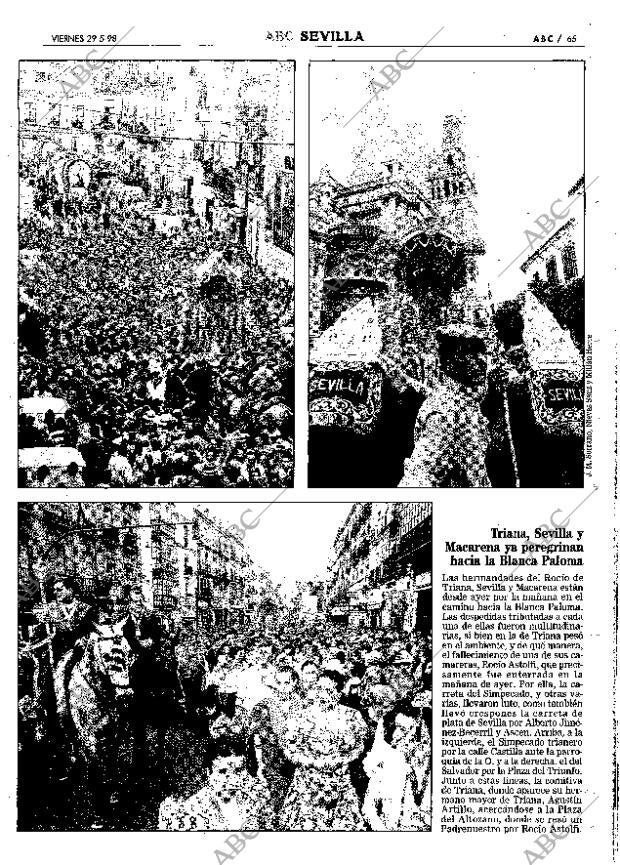 ABC SEVILLA 29-05-1998 página 65