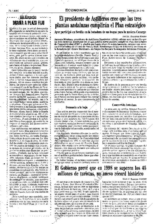ABC SEVILLA 29-05-1998 página 78