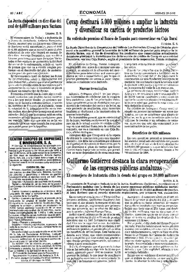ABC SEVILLA 29-05-1998 página 80