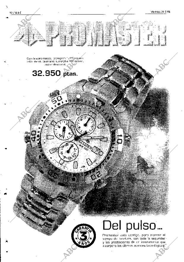 ABC SEVILLA 29-05-1998 página 92