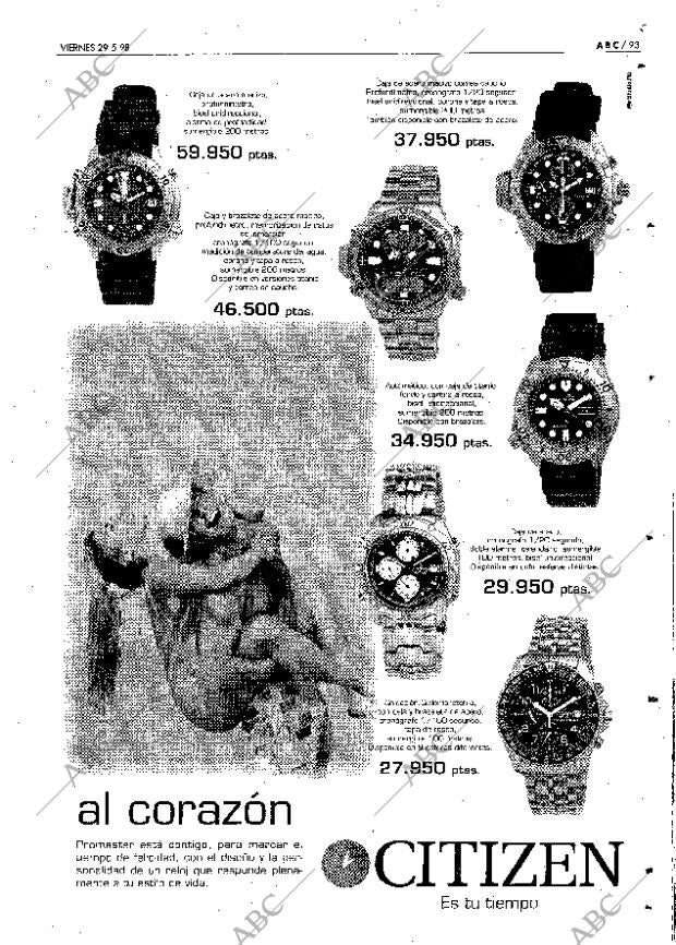 ABC SEVILLA 29-05-1998 página 93