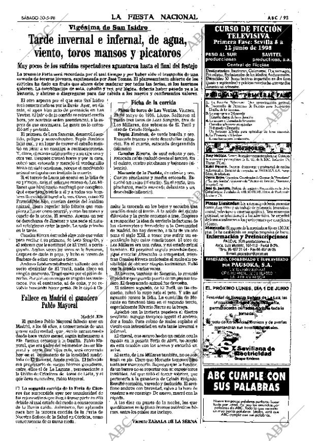 ABC SEVILLA 30-05-1998 página 93