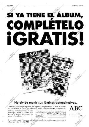 ABC MADRID 31-05-1998 página 102