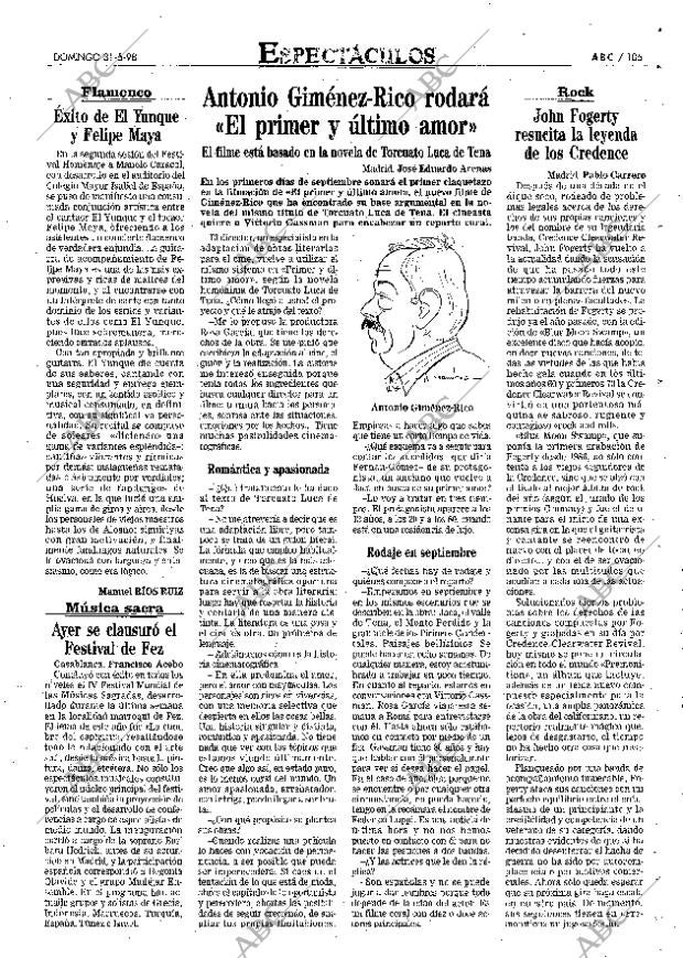 ABC MADRID 31-05-1998 página 105