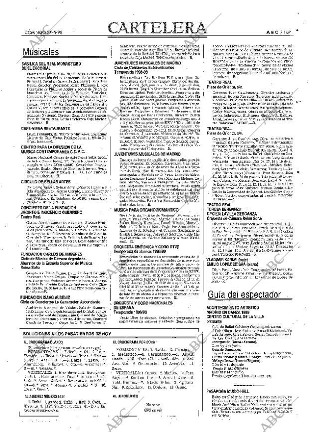 ABC MADRID 31-05-1998 página 107