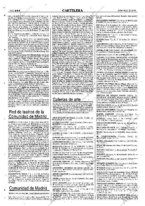 ABC MADRID 31-05-1998 página 110