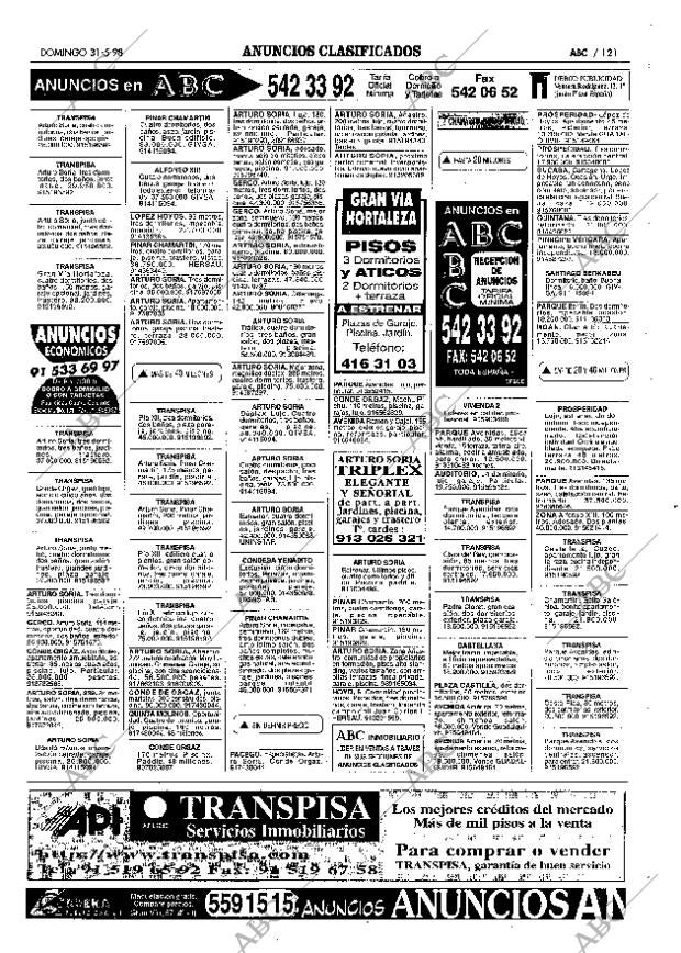 ABC MADRID 31-05-1998 página 121