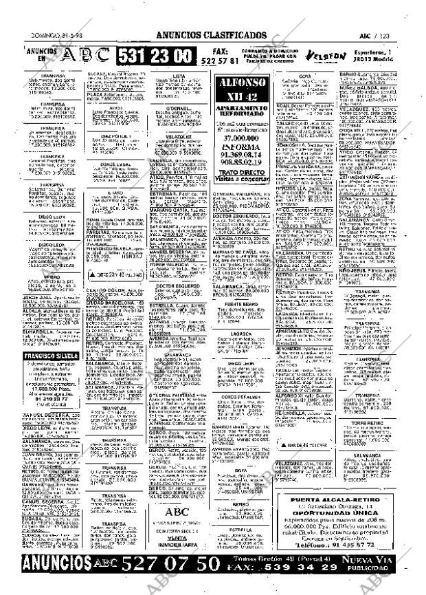 ABC MADRID 31-05-1998 página 123