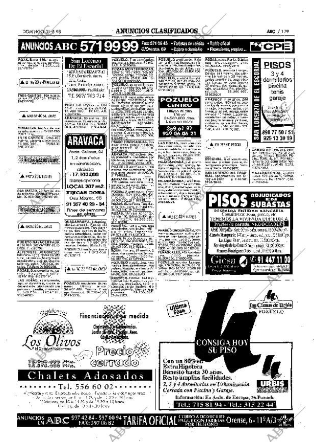 ABC MADRID 31-05-1998 página 129