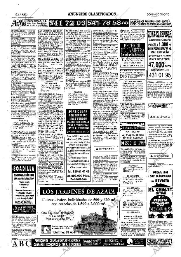 ABC MADRID 31-05-1998 página 132