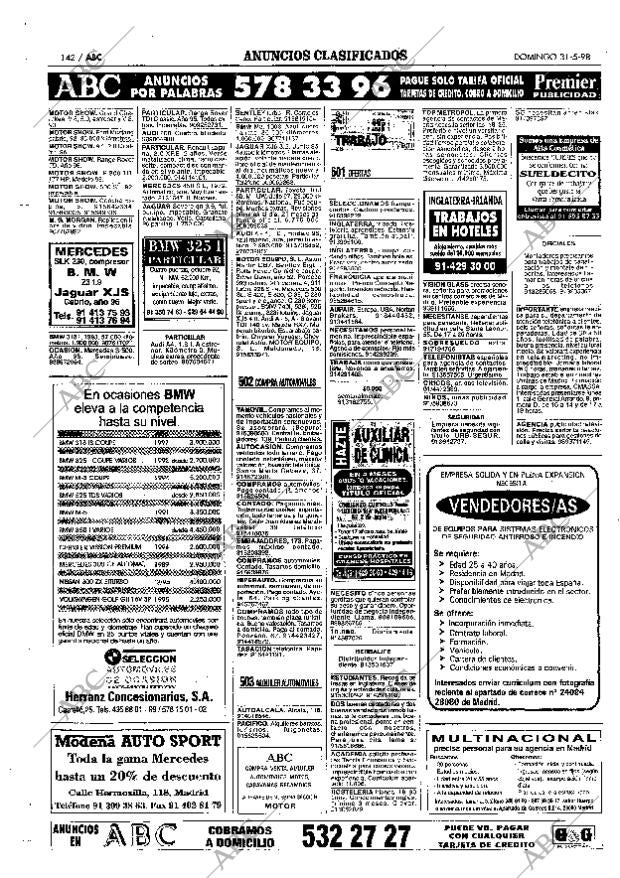 ABC MADRID 31-05-1998 página 142