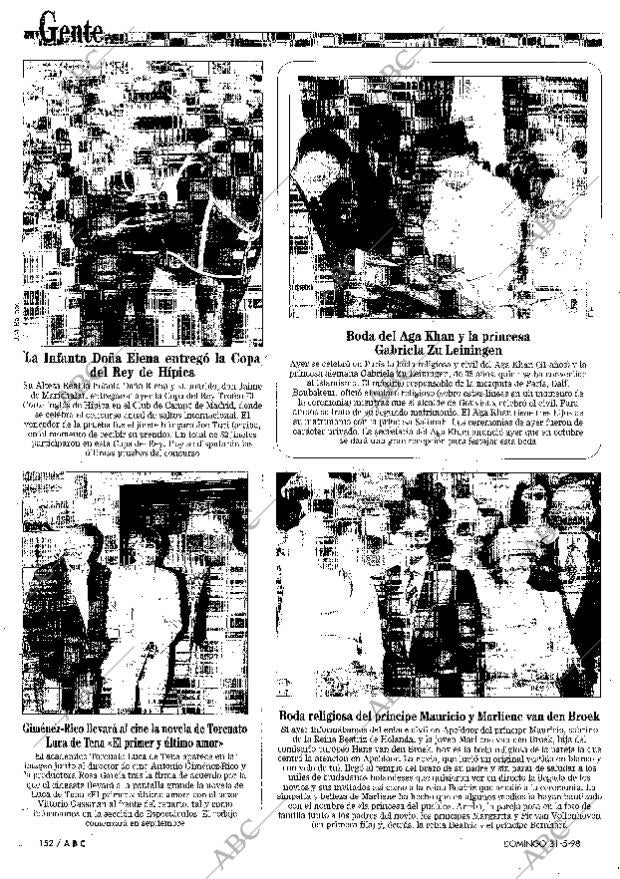 ABC MADRID 31-05-1998 página 152