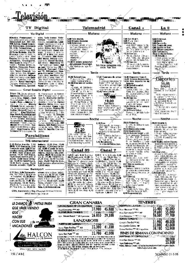 ABC MADRID 31-05-1998 página 158