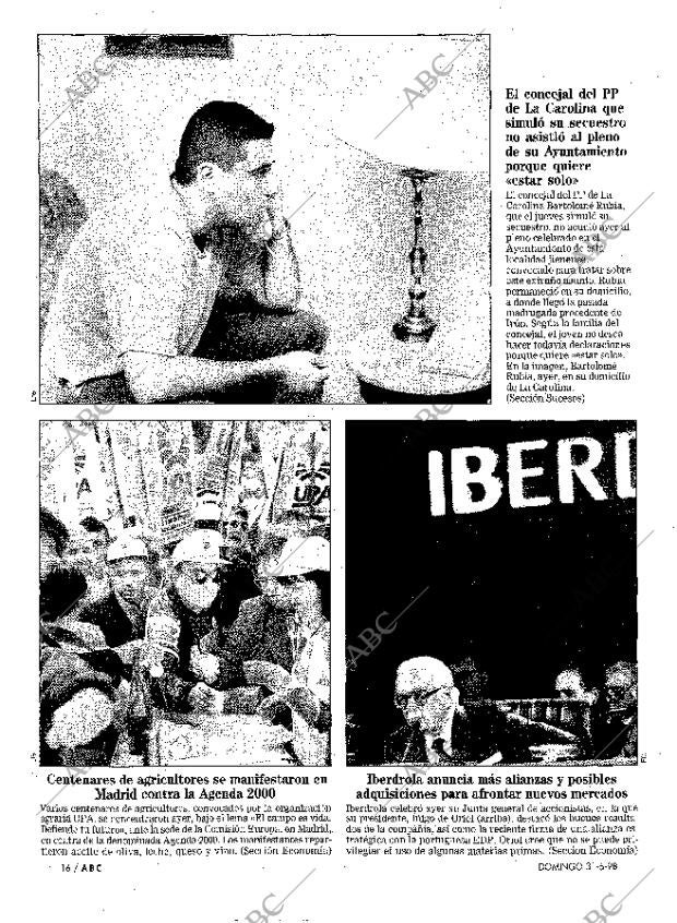 ABC MADRID 31-05-1998 página 16