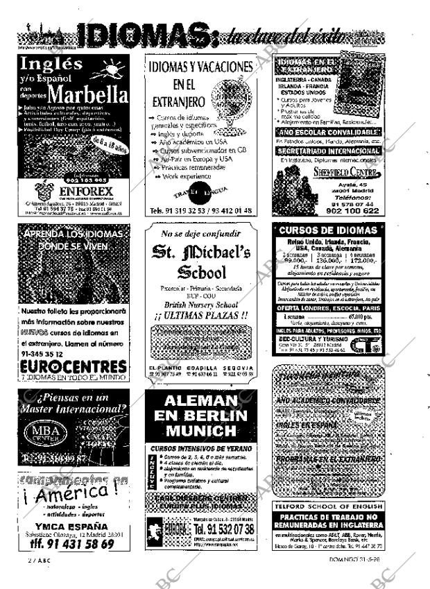 ABC MADRID 31-05-1998 página 2