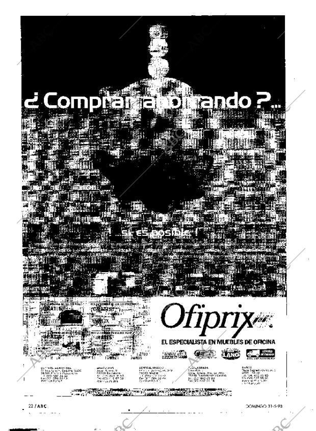 ABC MADRID 31-05-1998 página 22