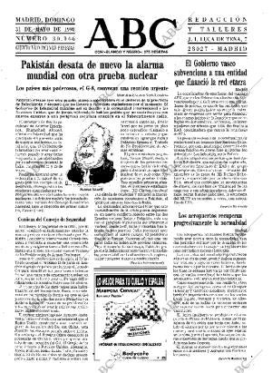 ABC MADRID 31-05-1998 página 23