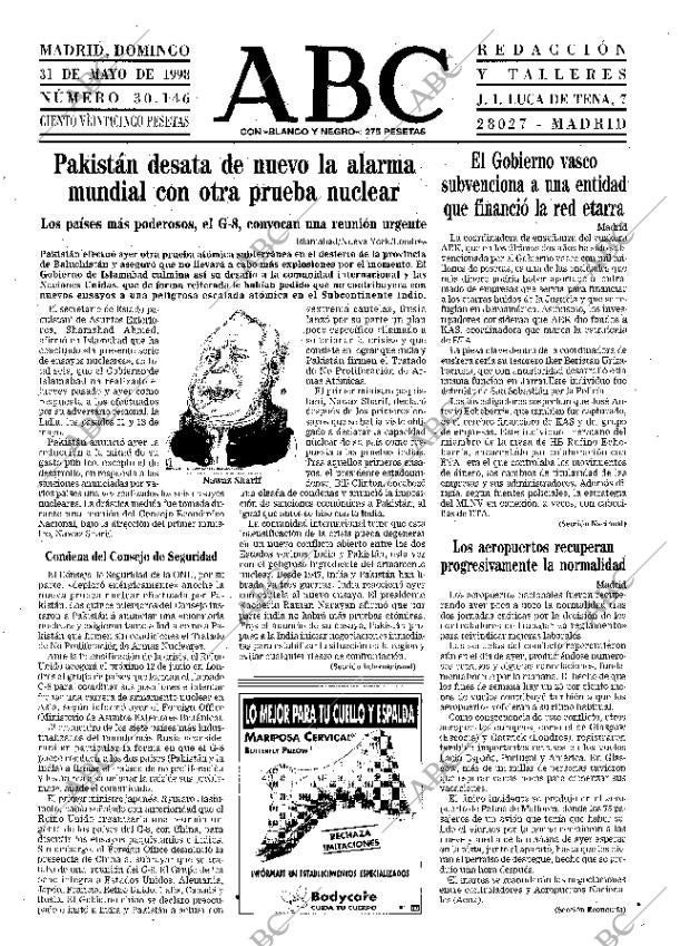 ABC MADRID 31-05-1998 página 23