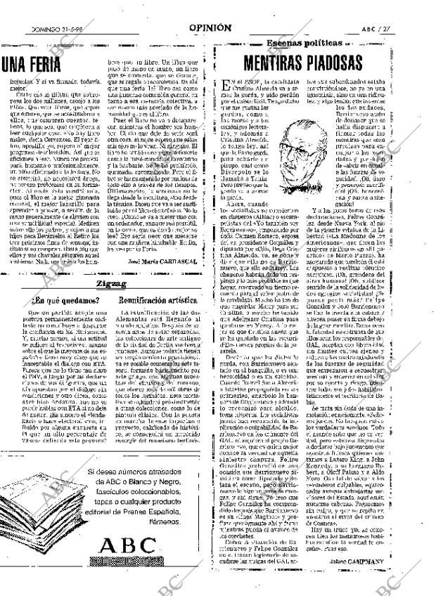 ABC MADRID 31-05-1998 página 27