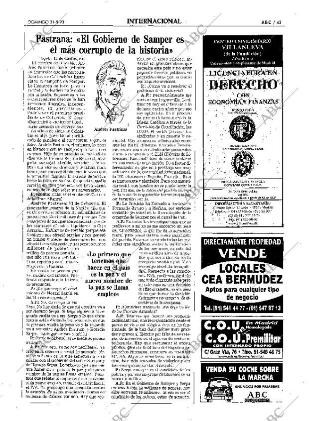 ABC MADRID 31-05-1998 página 43